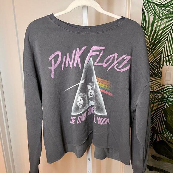 Pink Floyd Cropped Sweatshirt NWOT - Picture 2 of 7